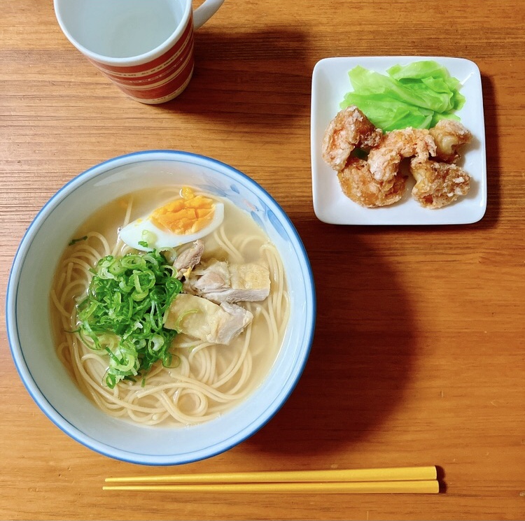 鶏だしラーメン風